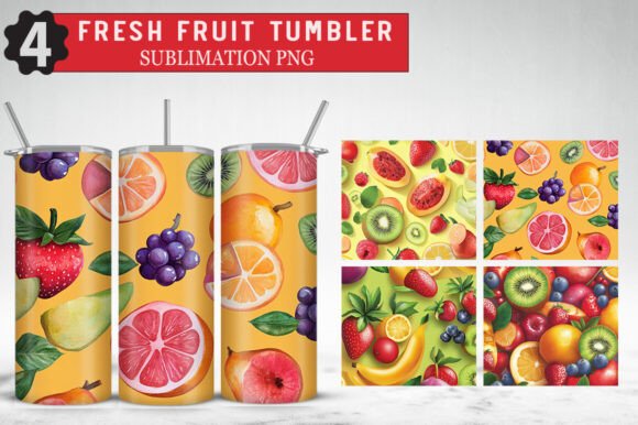 Enhance Your Drinkware with 3D Fresh Fruit Designs
