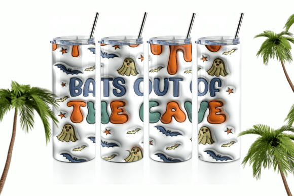 Halloween 3D Funny Spooky Tumbler Wrap: A Unique Way to Celebrate the Season