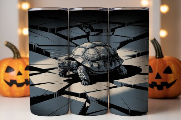 Transform Your Tumbler with a 3D Tortoise Tumbler Wrap
